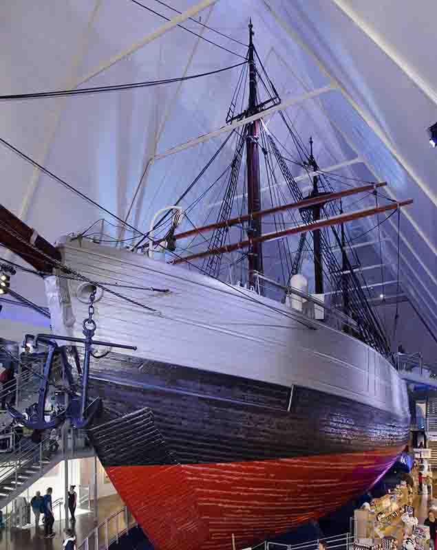 89 - Noruega - Oslo - Frammusset - barco Fram